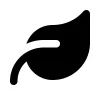 Icône de feuille d'arbre pour l'éco-conception